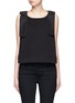Main View - Click To Enlarge - VICTORIA, VICTORIA BECKHAM - Bow shoulder jersey tank top