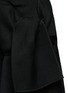 Detail View - Click To Enlarge - VICTORIA, VICTORIA BECKHAM - Tie front twill skirt