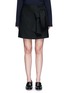 Main View - Click To Enlarge - VICTORIA, VICTORIA BECKHAM - Tie front twill skirt