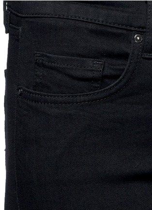 Detail View - Click To Enlarge - VICTORIA, VICTORIA BECKHAM - Cotton blend flared jeans