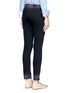 Back View - Click To Enlarge - VICTORIA, VICTORIA BECKHAM - 'Ankle Slim' dipped fade hem jeans