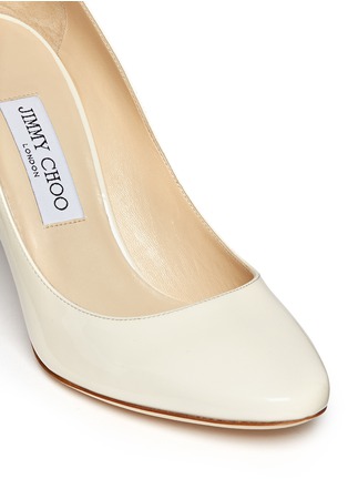 Detail View - Click To Enlarge - JIMMY CHOO - 'Esme' patent leather pumps