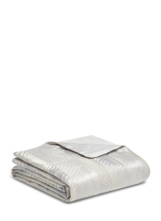 Main View - Click To Enlarge - FRETTE - Luxury Fern king size light quilt