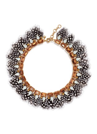 Main View - Click To Enlarge - J.CREW - Feather collar necklace