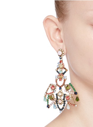 Figure View - Click To Enlarge - J.CREW - Crystal lace earrings