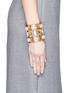 Figure View - Click To Enlarge - J CREW - Wide crystal cuff bracelet