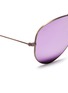Detail View - Click To Enlarge - RAY-BAN - 'Aviator Flash Lenses' metal sunglasses