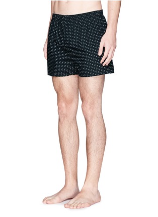 Figure View - Click To Enlarge - SUNSPEL - Circle dot print boxer shorts