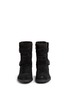 Figure View - Click To Enlarge - SAM EDELMAN - 'Troy' buckle strap suede junior boots