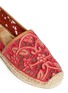 Detail View - Click To Enlarge - TORY BURCH - 'Lucia' lace espadrilles