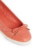 Detail View - Click To Enlarge - TORY BURCH - 'Skyler' quilted nappa leather flats