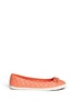 Main View - Click To Enlarge - TORY BURCH - 'Skyler' quilted nappa leather flats