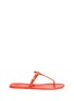 Main View - Click To Enlarge - TORY BURCH - 'Mini Miller' jelly thong sandals