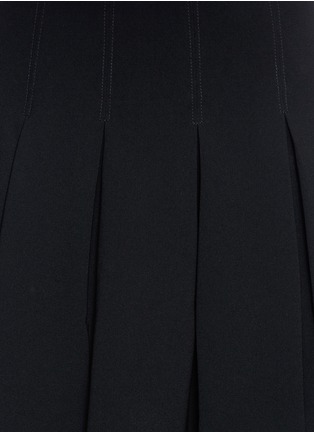 Detail View - Click To Enlarge - DIANE VON FURSTENBERG - 'Gemma' box pleat flare skirt