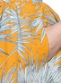 Detail View - Click To Enlarge - MSGM - Leaf print flare skirt
