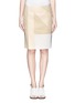 Main View - Click To Enlarge - REED KRAKOFF - Leather patchwork skirt