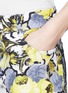 Detail View - Click To Enlarge - ERDEM - 'Emi' lemon garden print shorts