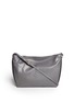 Main View - Click To Enlarge - STELLA MCCARTNEY - 'Beckett' contrast gusset shoulder bag