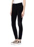 Front View - Click To Enlarge - MAISON SCOTCH - Studded corduroy skinny pants