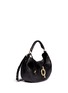 Detail View - Click To Enlarge - DIANE VON FURSTENBERG - Sutra leather hobo bag