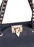 Detail View - Click To Enlarge - VALENTINO GARAVANI - 'Rockstud' mini leather tote