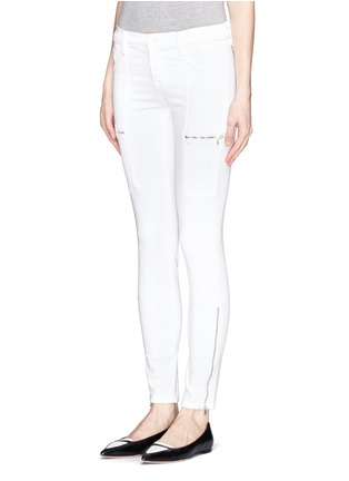 Front View - Click To Enlarge - J BRAND - Photo Ready Kassidy skinny zip utility jeans