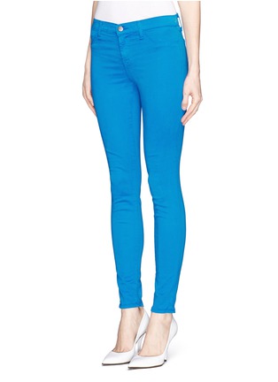 Front View - Click To Enlarge - J BRAND - Luxe Sateen Super Skinny jeans