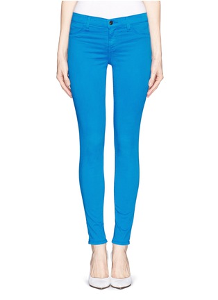 Main View - Click To Enlarge - J BRAND - Luxe Sateen Super Skinny jeans
