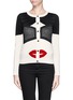Main View - Click To Enlarge - ALICE & OLIVIA - 'Stace' face intarsia cardigan
