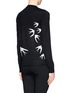 Back View - Click To Enlarge - MC Q - Swallow intarsia sweater