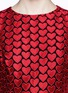 Detail View - Click To Enlarge - ALICE & OLIVIA - 'Everleigh' heart embroidery dress