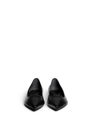 Figure View - Click To Enlarge - MC Q - Ada edge brocade heel leather flats
