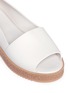 Detail View - Click To Enlarge - MELISSA - 'Puzzle Ad' rubber platform open toe slip-ons