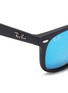 Detail View - Click To Enlarge - RAY-BAN - 'New Wayfarer Junior' plastic mirror sunglasses