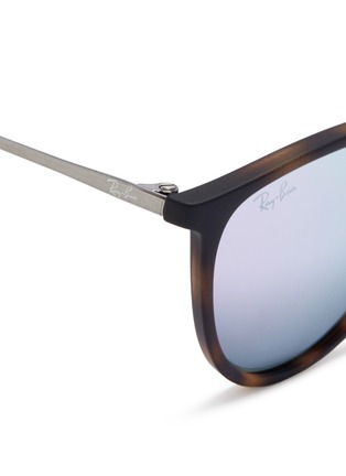 Detail View - Click To Enlarge - RAY-BAN - 'Izzy' metal mirror kids sunglasses