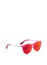 Figure View - Click To Enlarge - RAY-BAN - 'Izzy' metal mirror kids sunglasses