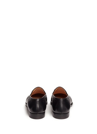 Back View - Click To Enlarge - GEORGE CLEVERLEY - 'Adrian' tassel leather loafers