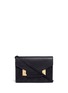 Main View - Click To Enlarge - SOPHIE HULME - 'Milner Double' leather and suede shoulder bag