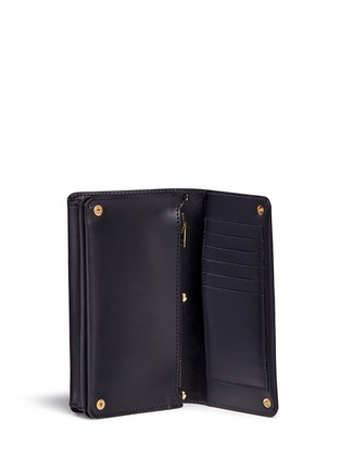 Figure View - Click To Enlarge - SOPHIE HULME - 'Richmond' leather foldover long wallet