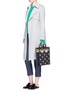 Figure View - Click To Enlarge - SOPHIE HULME - 'Albion' mini polka dot rectangle leather box tote