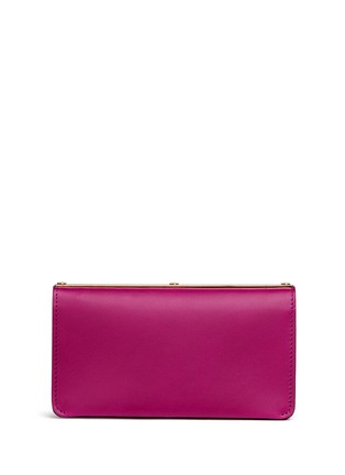Main View - Click To Enlarge - SOPHIE HULME - 'Richmond' leather foldover long wallet