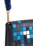 Detail View - Click To Enlarge - ANYA HINDMARCH - 'Ephson Space Invader' leather patchwork tote