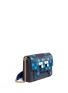 Front View - Click To Enlarge - ANYA HINDMARCH - 'Ephson Space Invader' leather patchwork tote