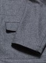  - MARNI - Reversible pinstripe patchwork wool flannel blazer