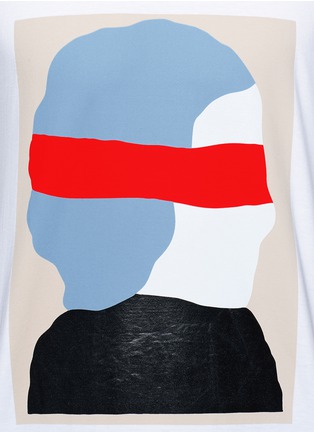 Detail View - Click To Enlarge - MARNI - EKTA print cotton T-shirt