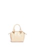 Back View - Click To Enlarge - SEE BY CHLOÉ - 'Paige' mini smudged leather crossbody bag