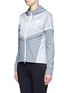 Front View - Click To Enlarge - NIKE - 'Bonded Windrunner' colourblock zip jacket