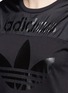 Detail View - Click To Enlarge - ADIDAS - 'Training' logo print combo maxi dress