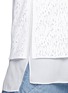 Detail View - Click To Enlarge - VINCE - Mosaic lace silk layer sleeveless top