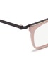 Detail View - Click To Enlarge - GIVENCHY - Metal temple acetate optical glasses